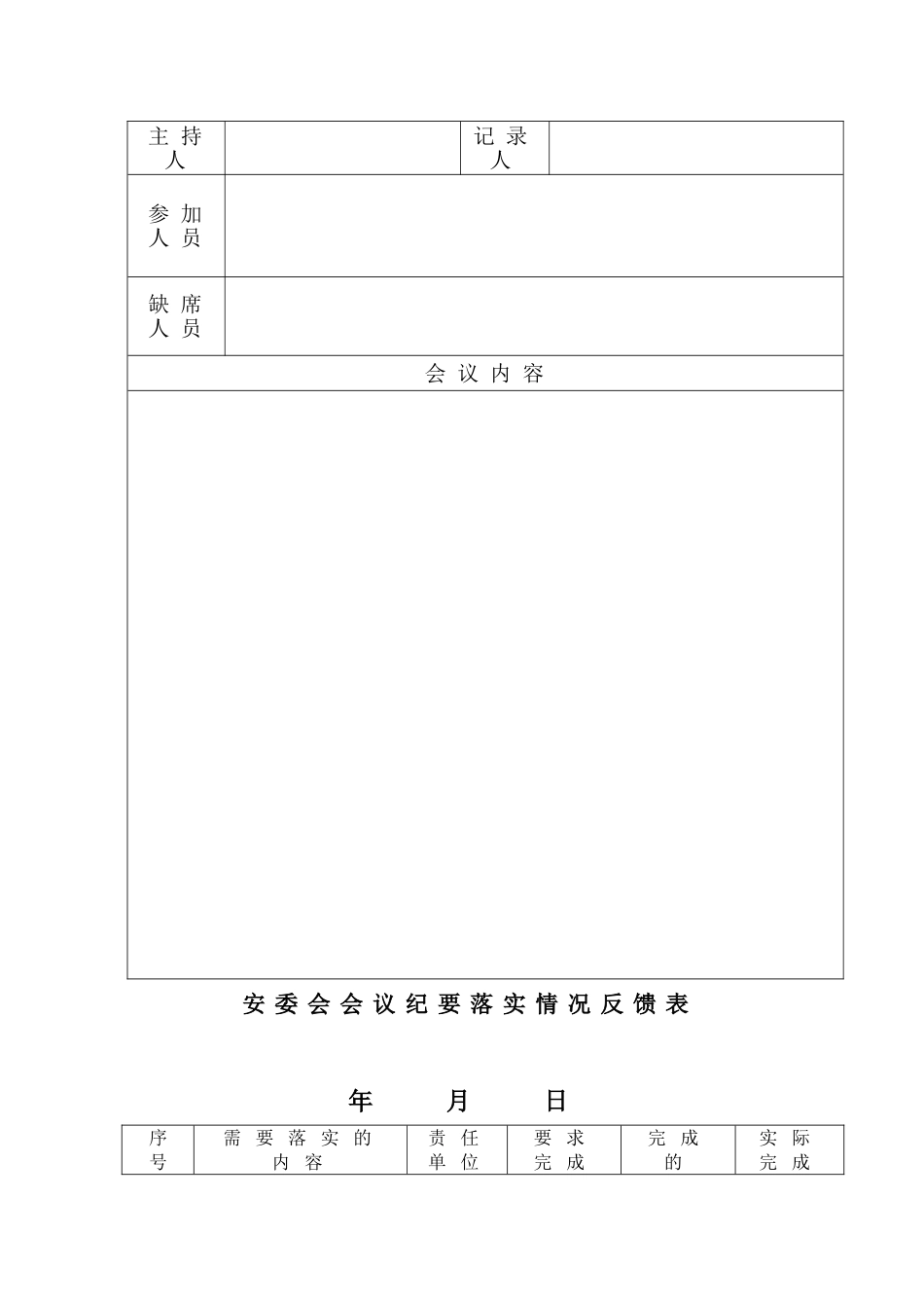 工贸行业安全标准化表格大全_第3页