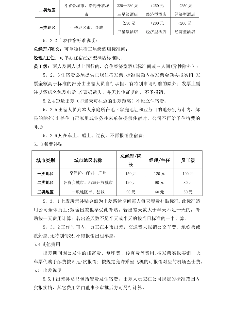 差旅费管理制度_第3页