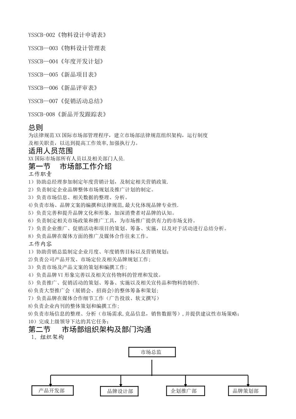 市场部工作管理手册_第2页