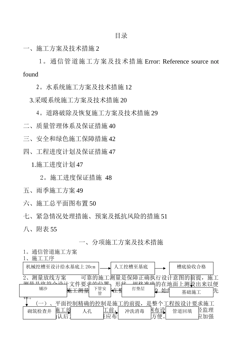 市政工程技术标书完整_第1页