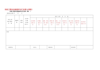 市政工程施工安全检查标准