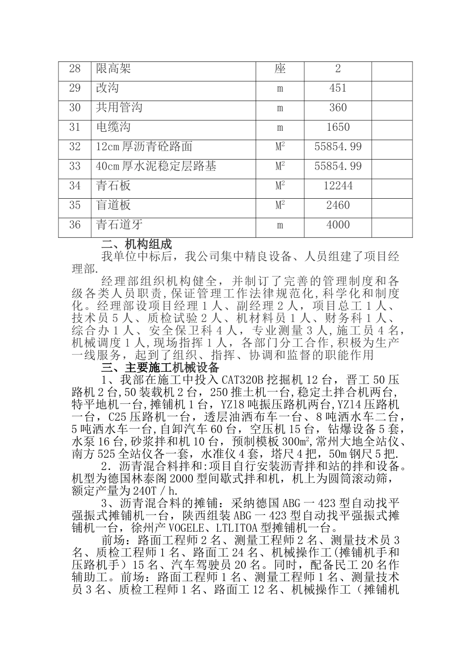 市政道路工程施工总结报告_第3页