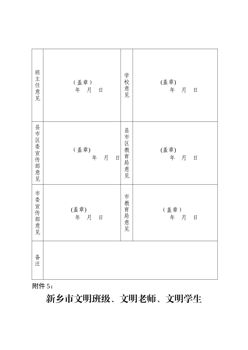 市文明学生申报表-范文_第2页