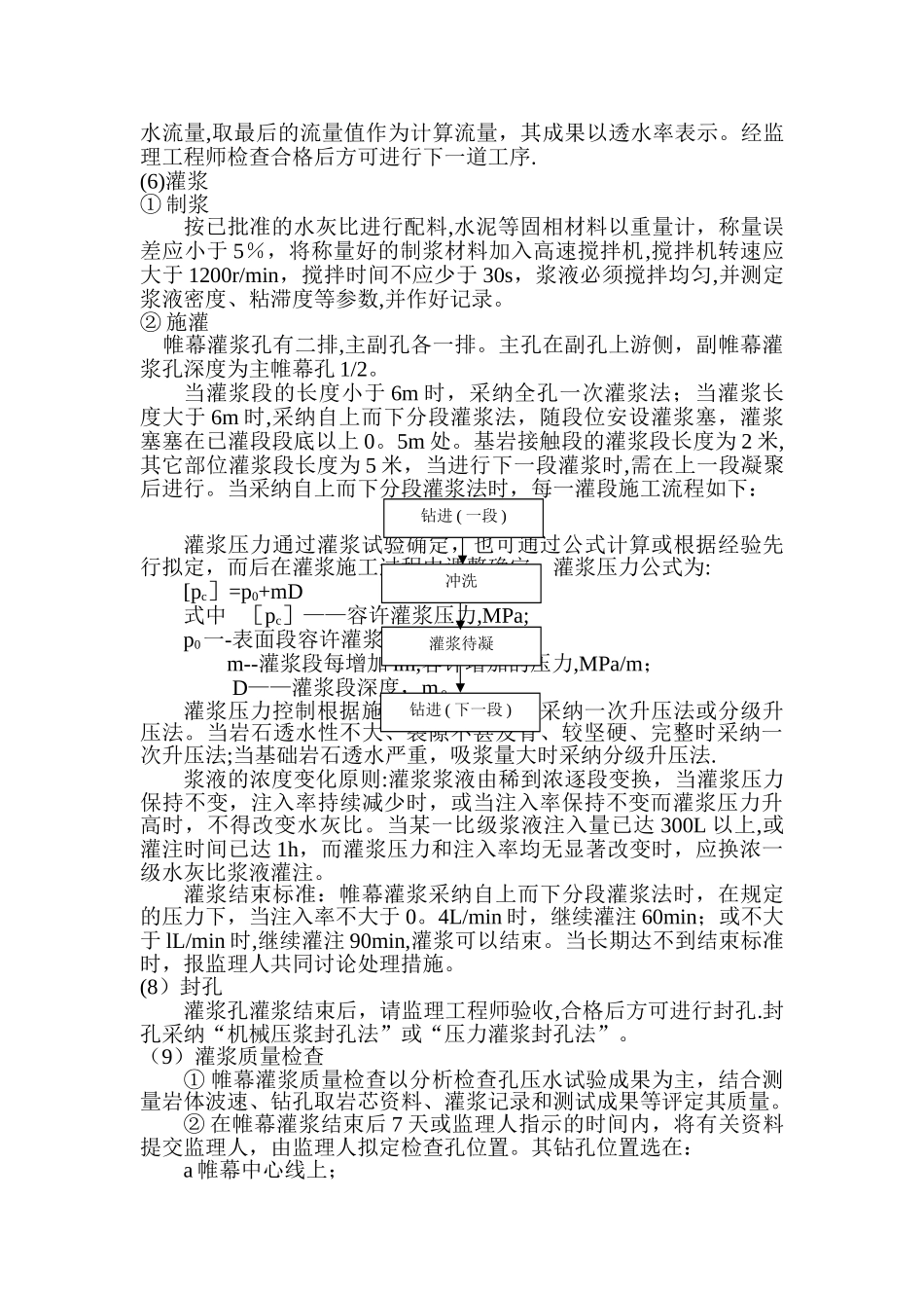 帷幕灌浆施工工艺_第2页