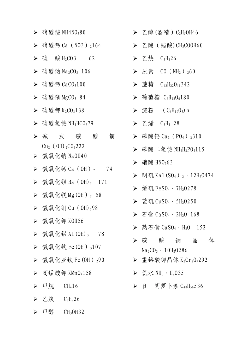 常用相对分子质量_第3页