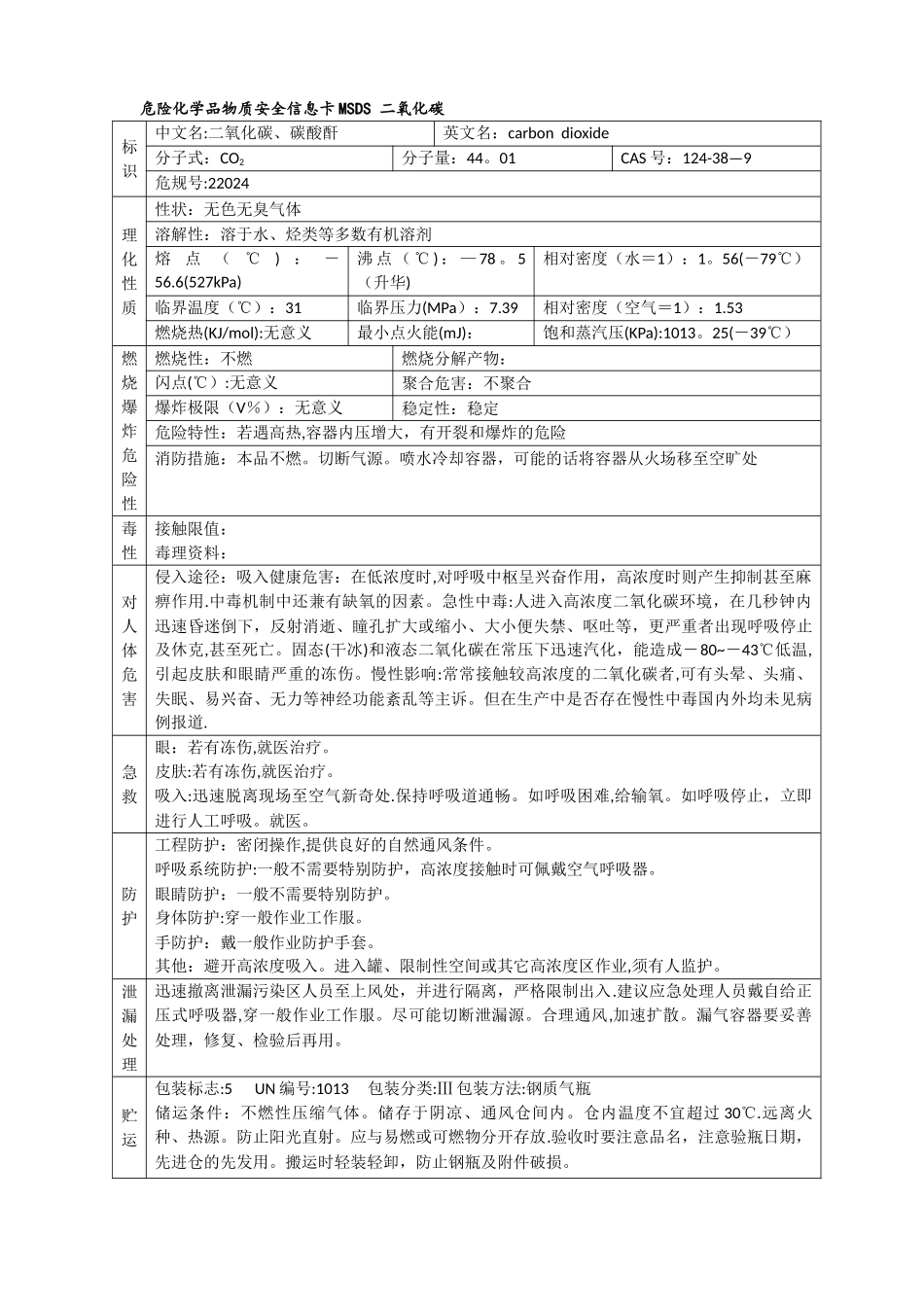 常见危险品安全信息卡_第3页