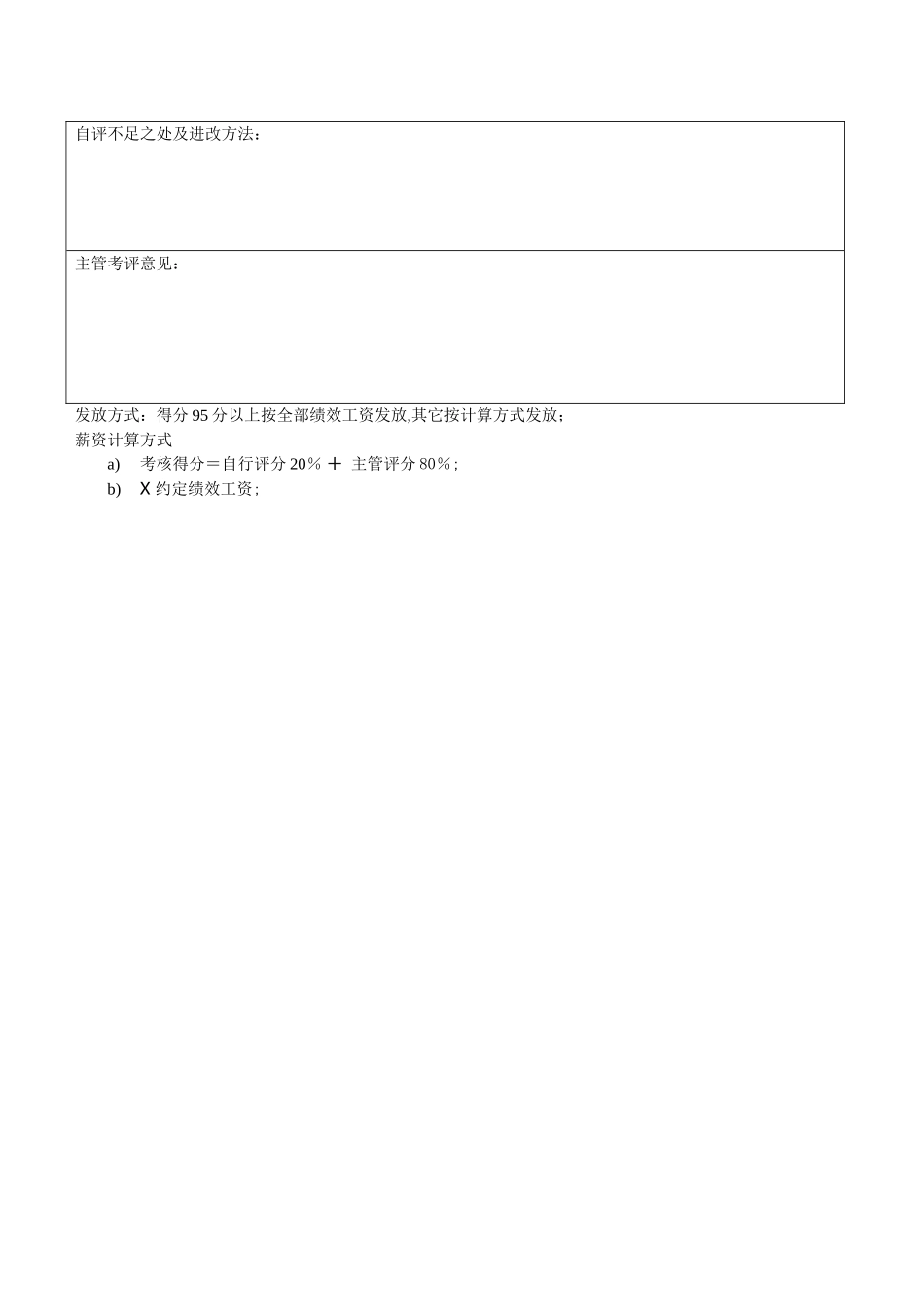 平面设计师绩效考核表_第2页