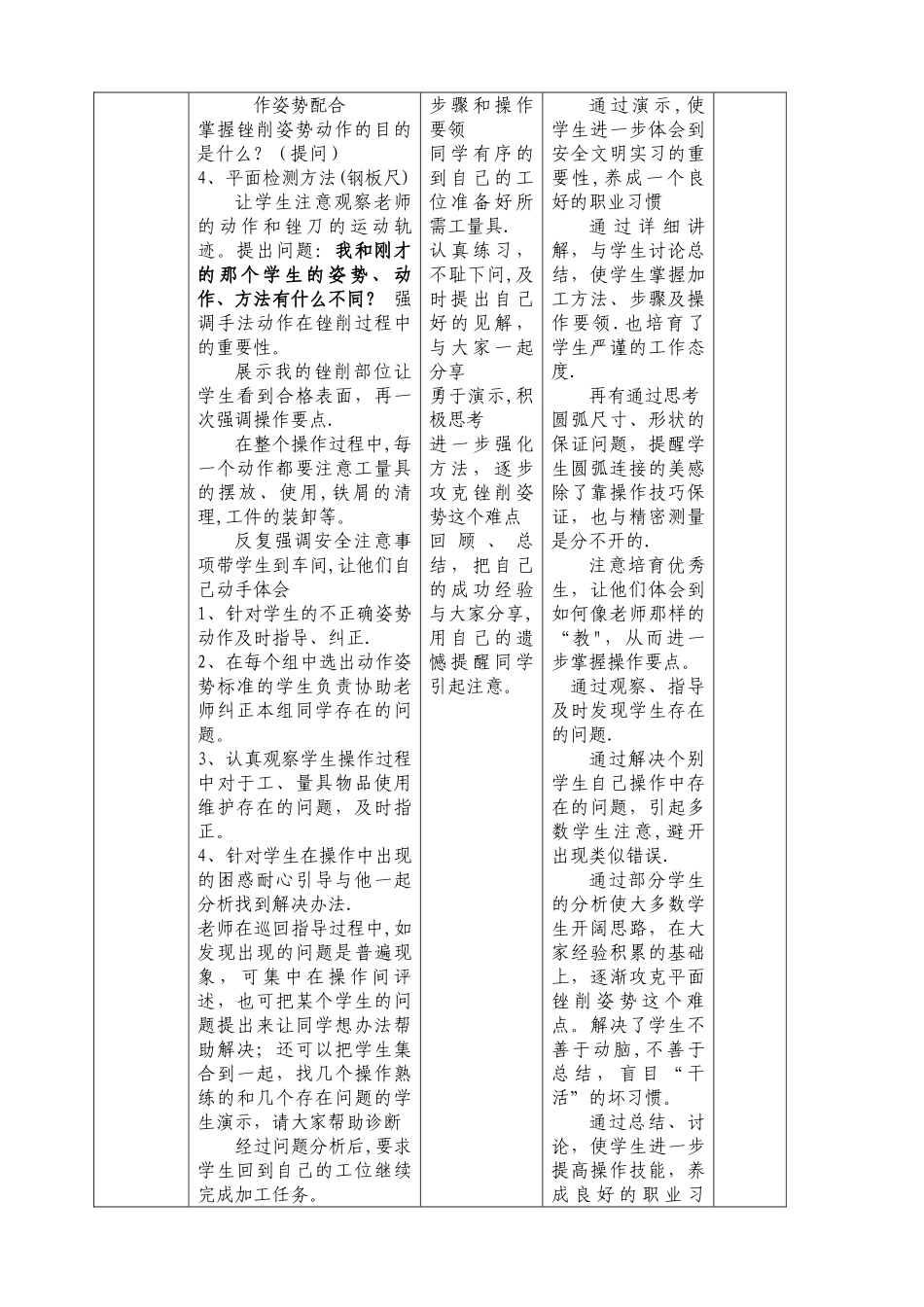 平面锉削教案_第2页