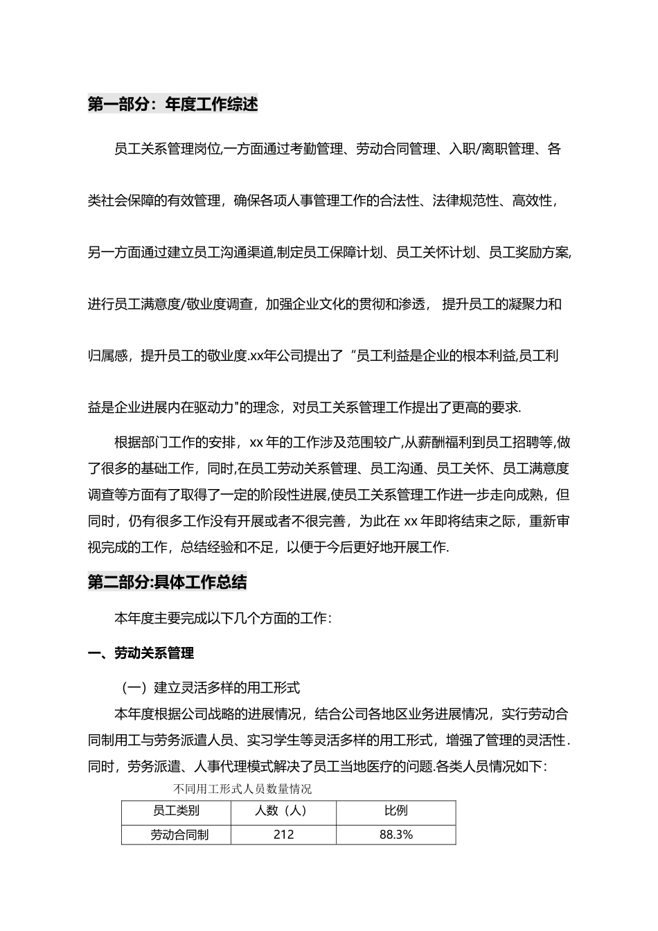 年度人力资源部工作总结与计划_第2页