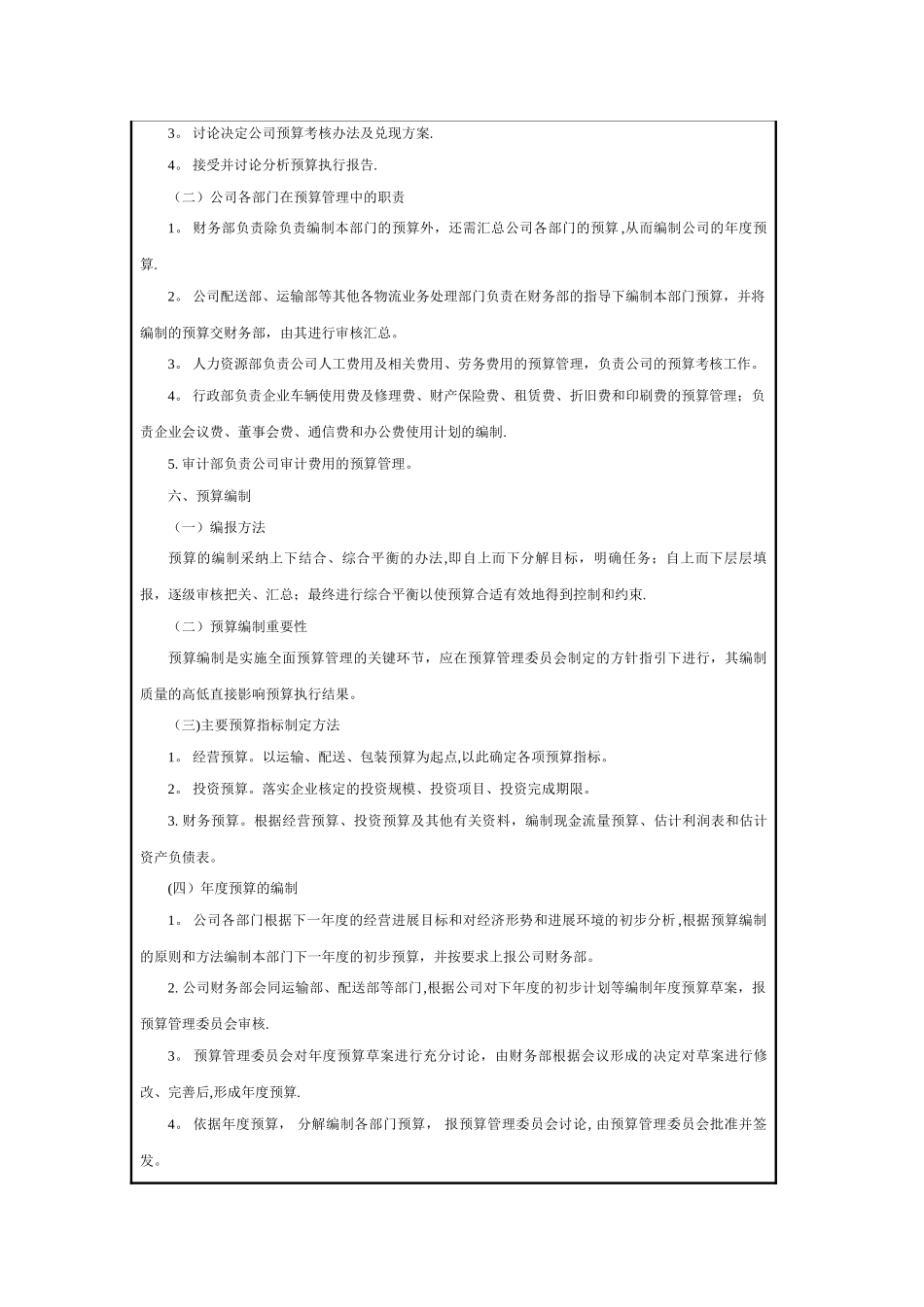 年度财务预算方案_第2页