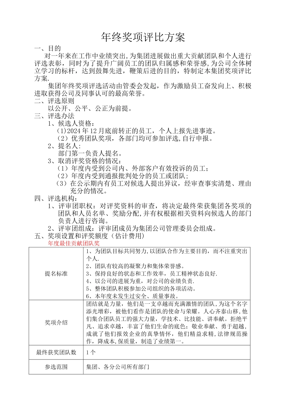 年终奖项评比方案_第1页