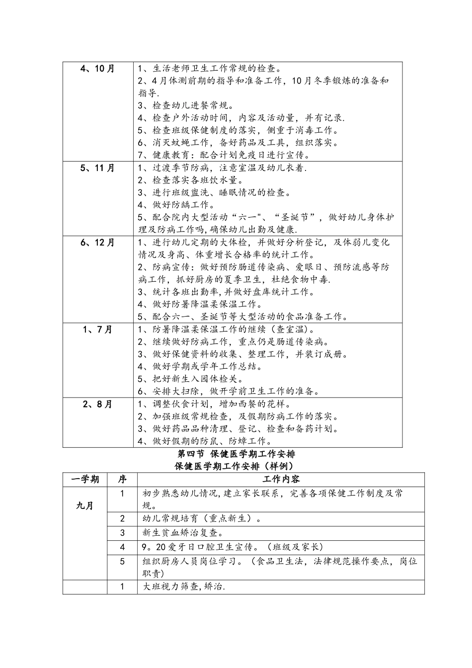 幼儿园保健医一日生活常规流程图_第3页