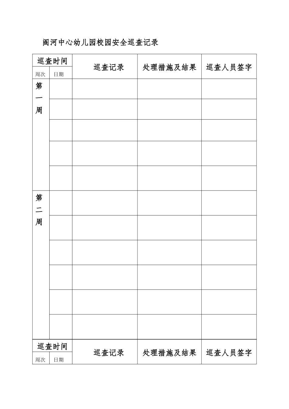 幼儿园安全巡逻制度_第3页
