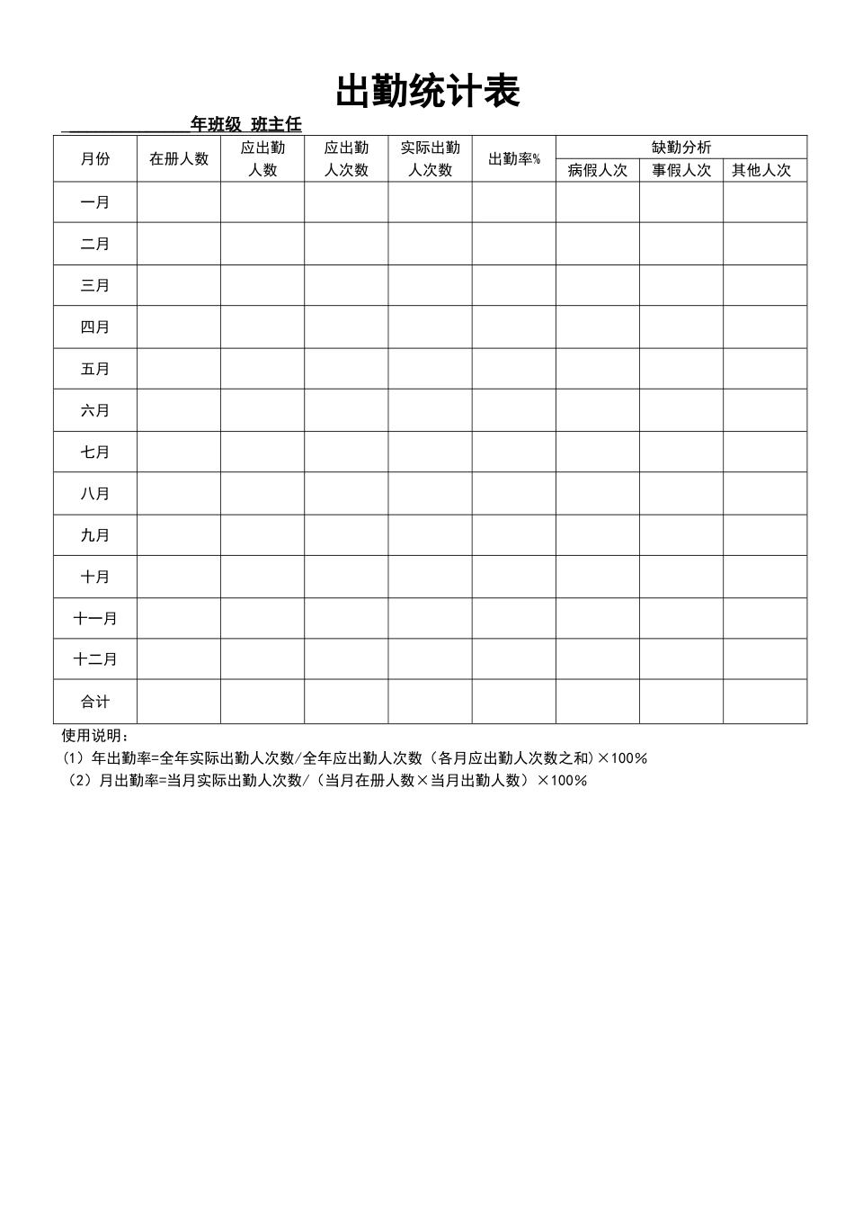 幼儿园家长联系登记表_第2页