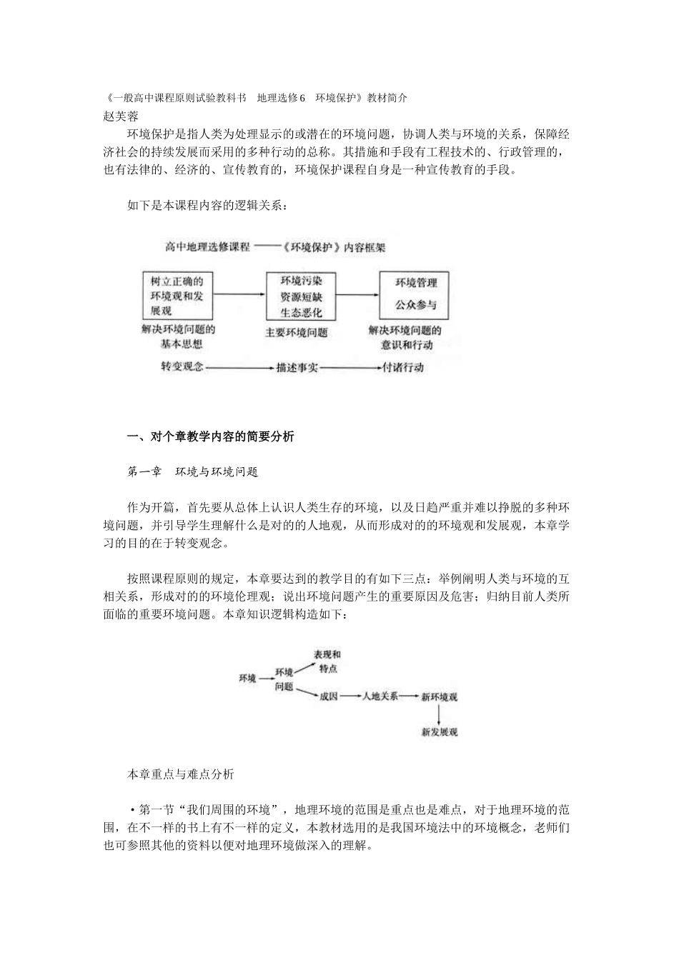 2025年环境污染 知识点详解_第1页