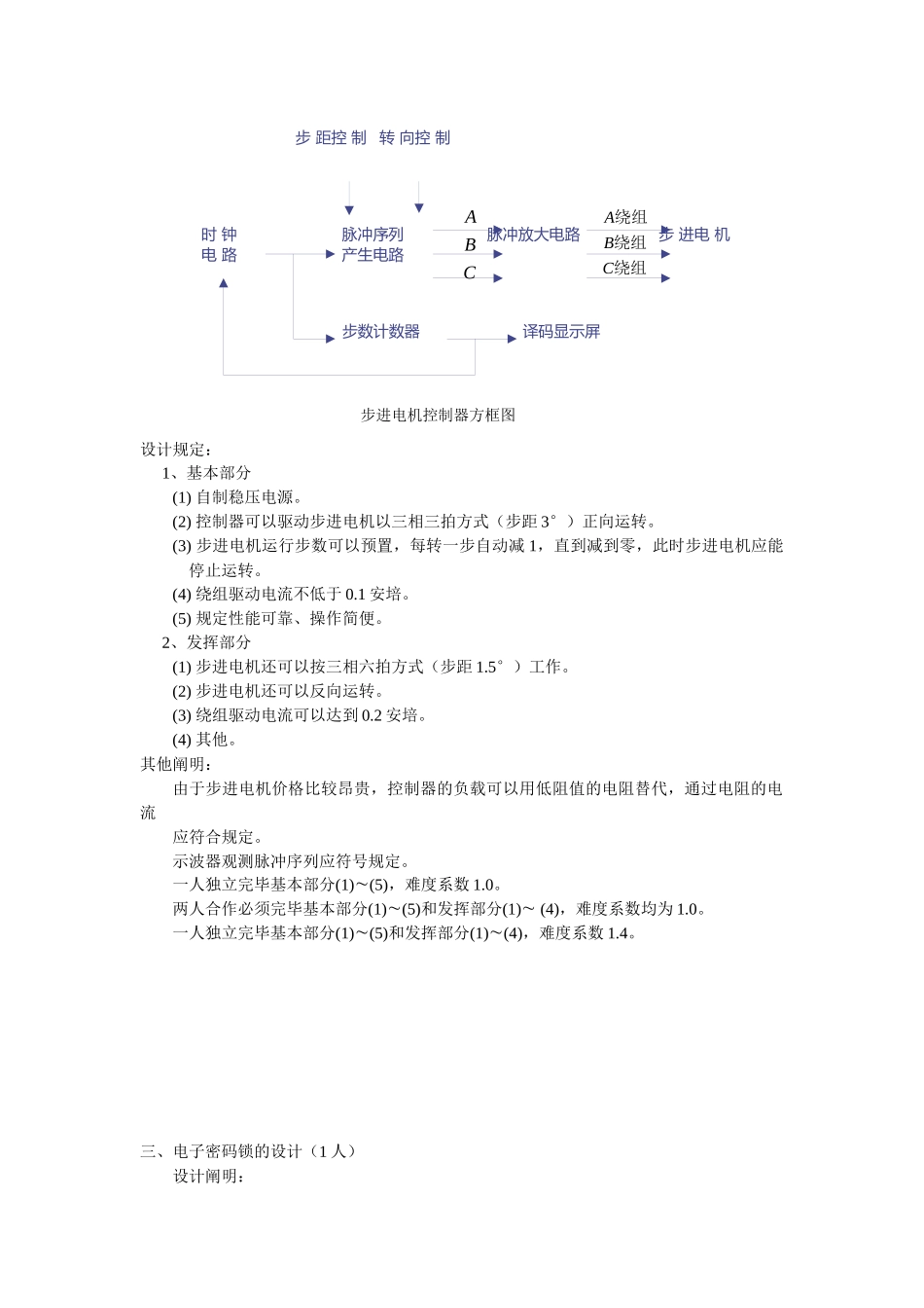 2025年电子线路课程设计题库_第3页