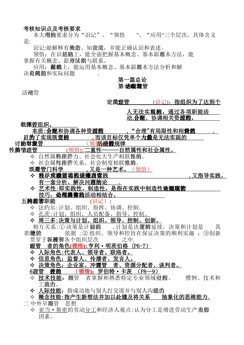 广东专插本管理学复习资料_第3页