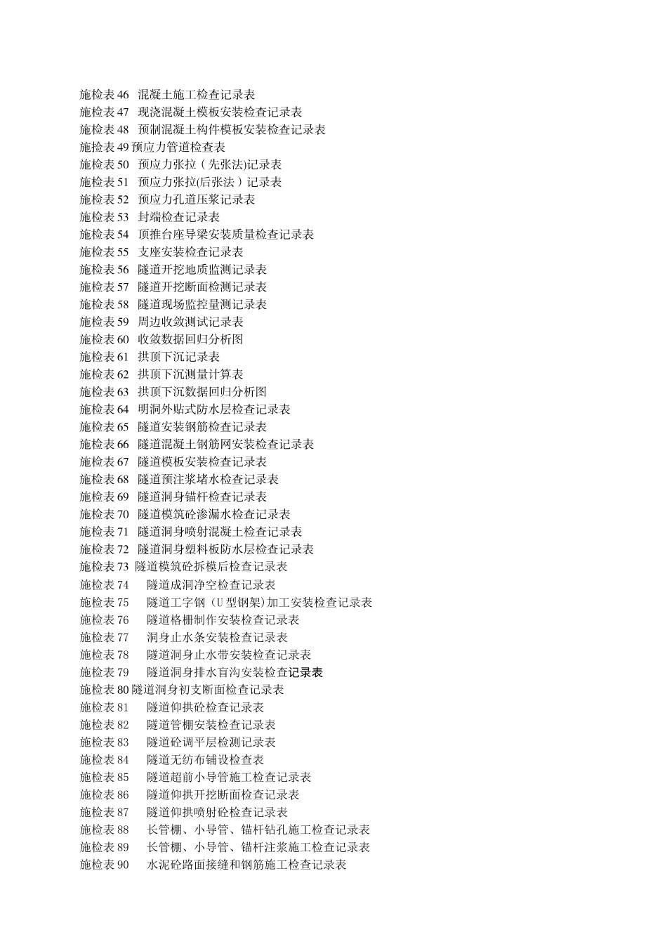 广东省公路工程施工表格_第3页