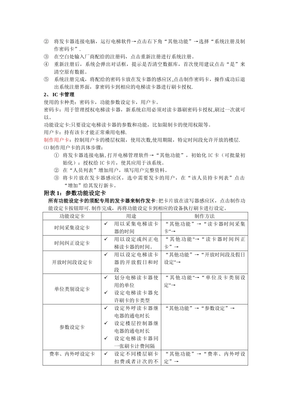 广州荣士IC卡电梯管理系统方案_第3页