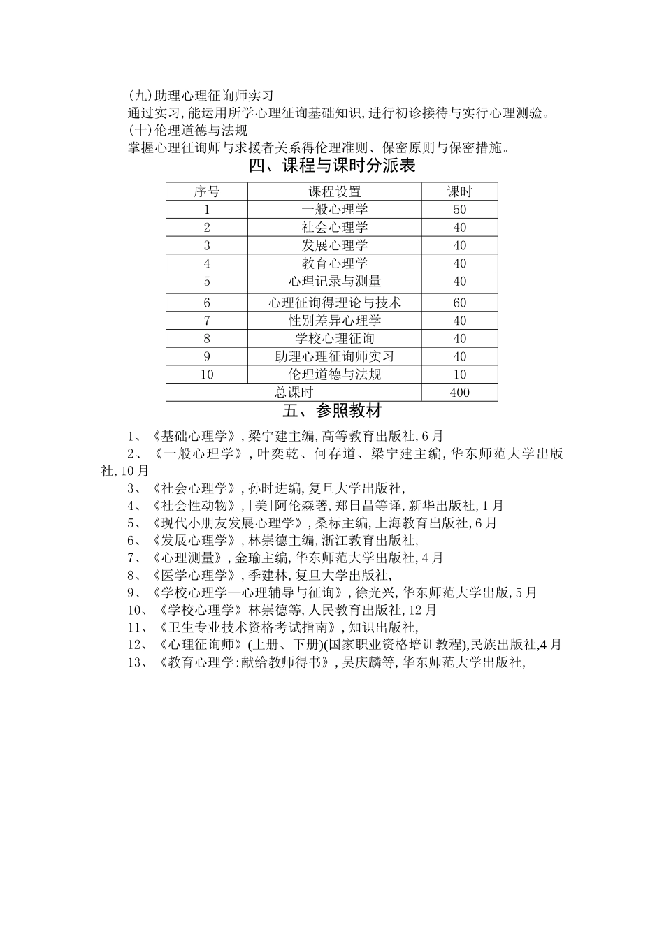2025年三级心理咨询师培训计划大纲_第2页