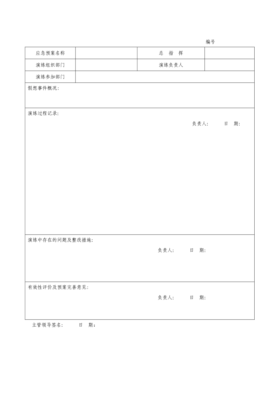 应急救援管理台帐_第3页