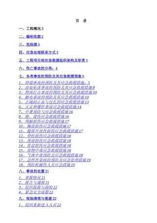 应急救援预案方案(已改)