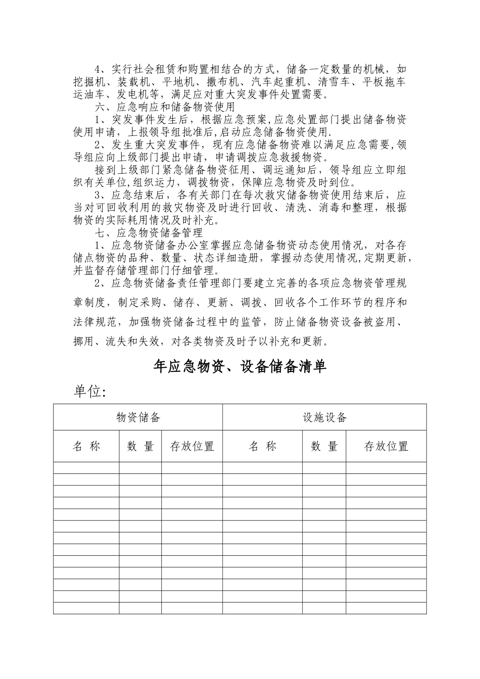 应急物资储备管理办法_第2页