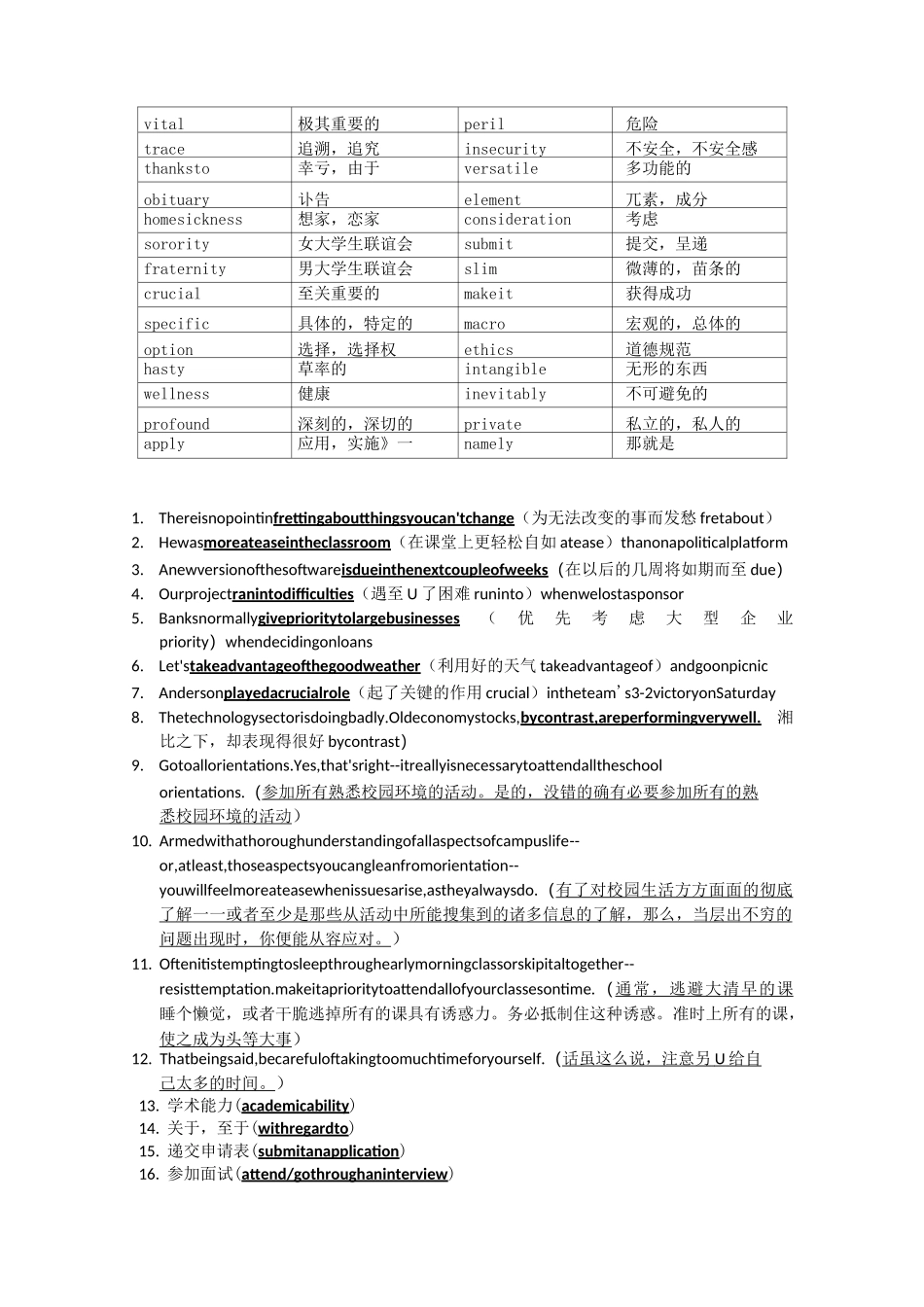 大学英语知识点_第2页
