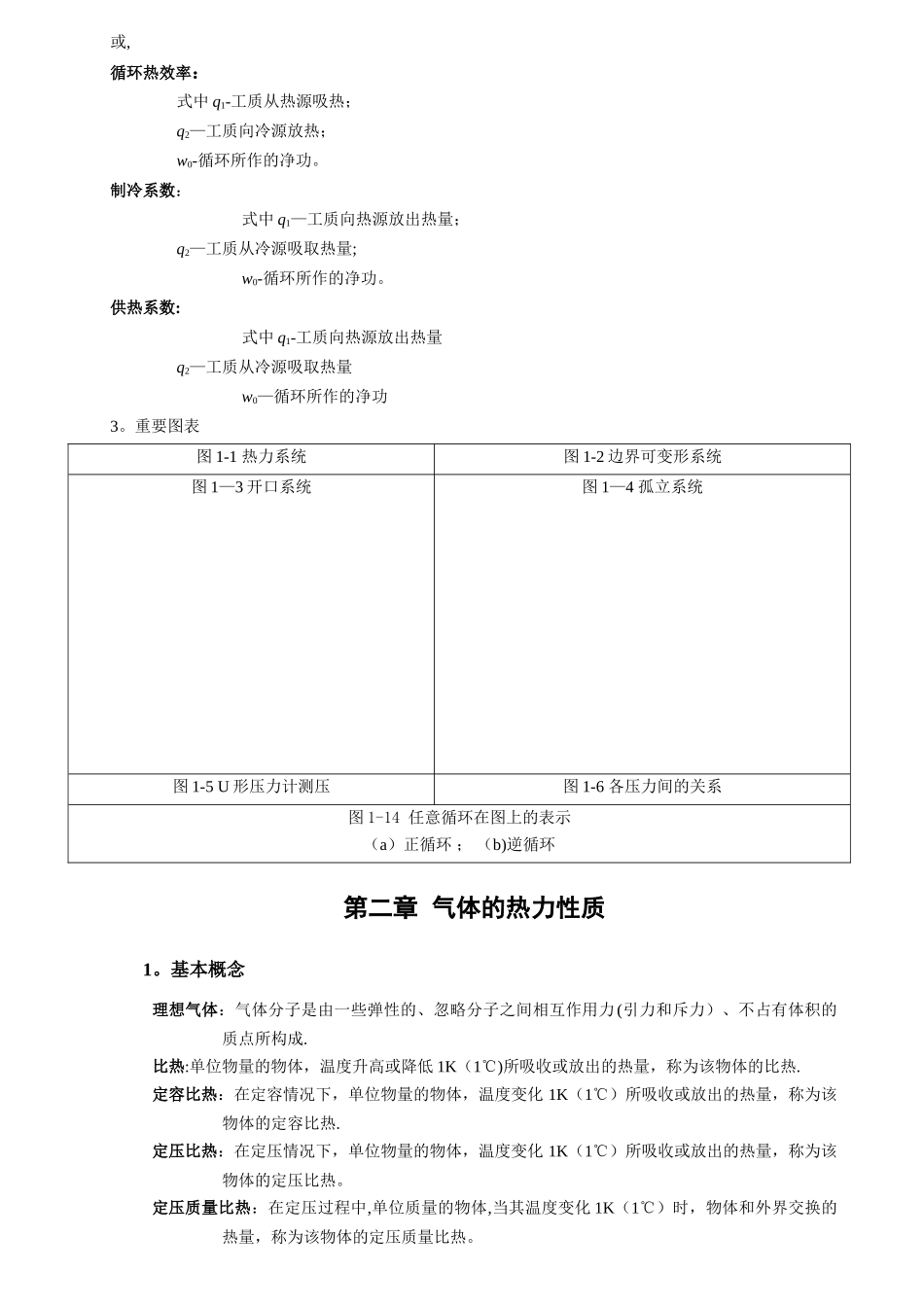 工程热力学大总结大全_第3页