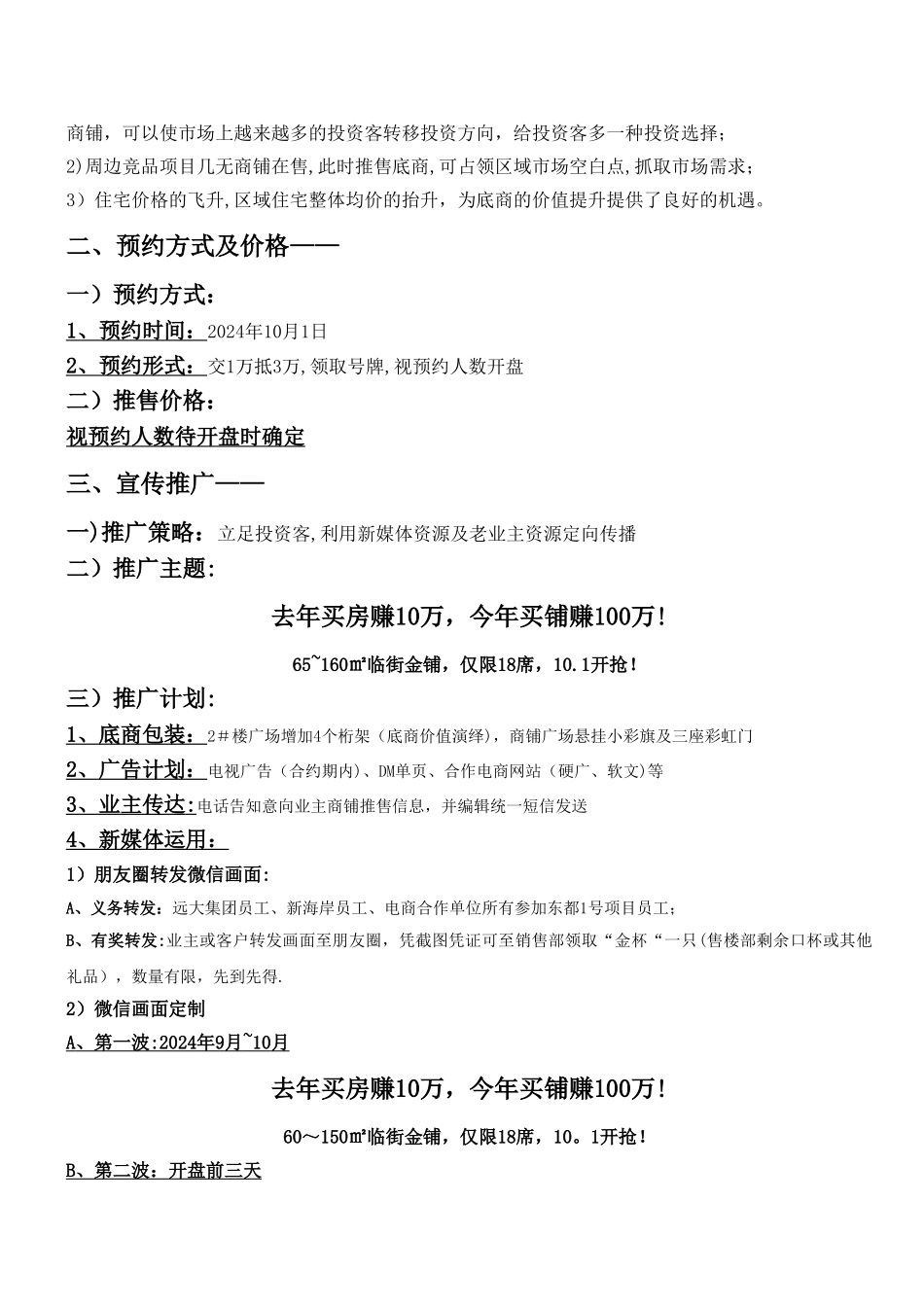 底商推售方案_第2页