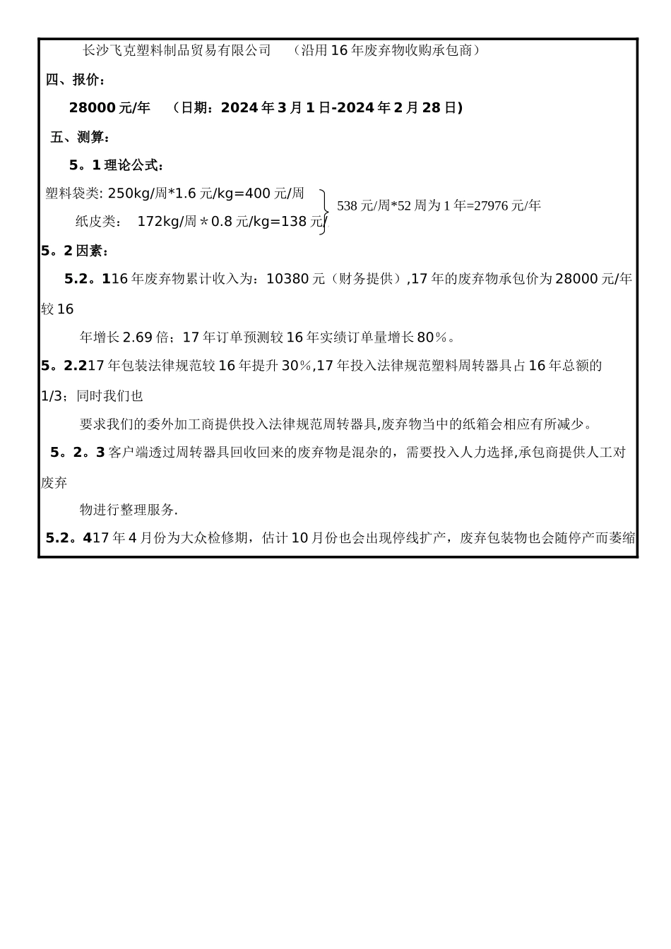 废品收购承包方案_第2页