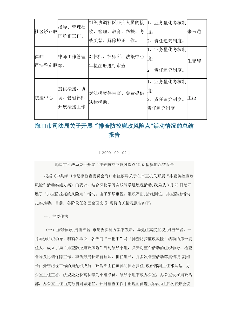 廉政风险点一览表_第2页