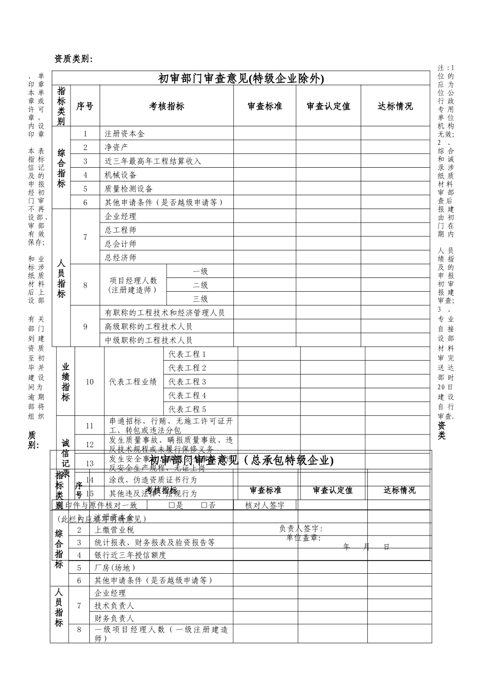 建筑业企业资质申请表_第3页