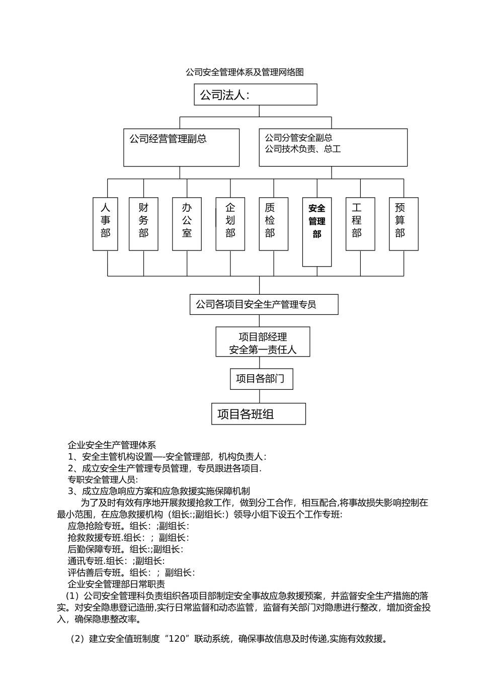 建筑企业五大伤害应急救援方案_第2页