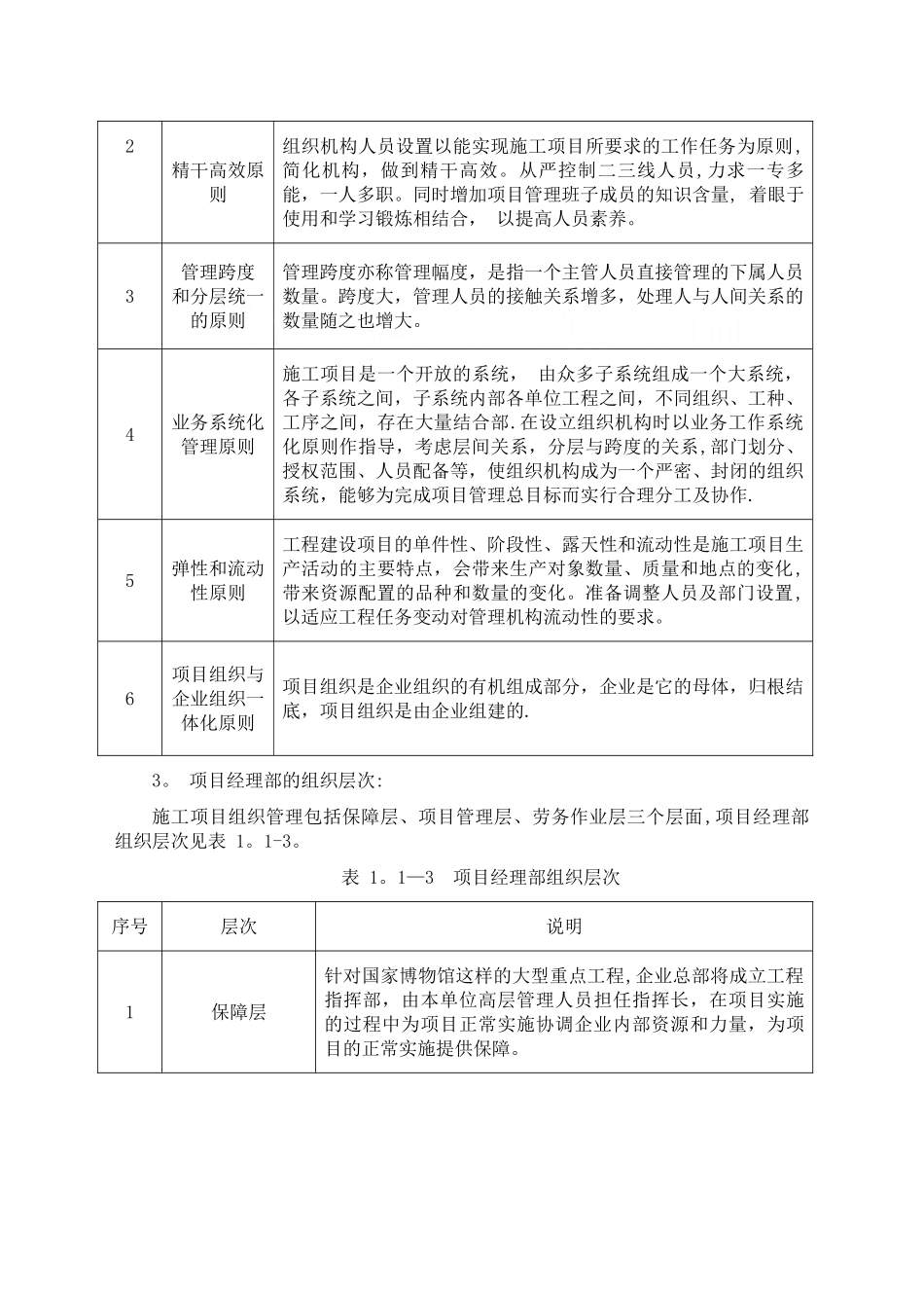 建筑工程施工现场组织管理机构及管理部门职责-secret_第3页