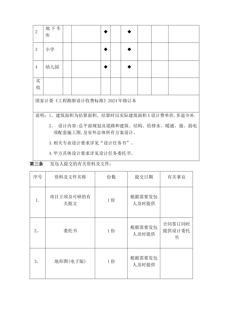 建筑工程设计合同_第2页