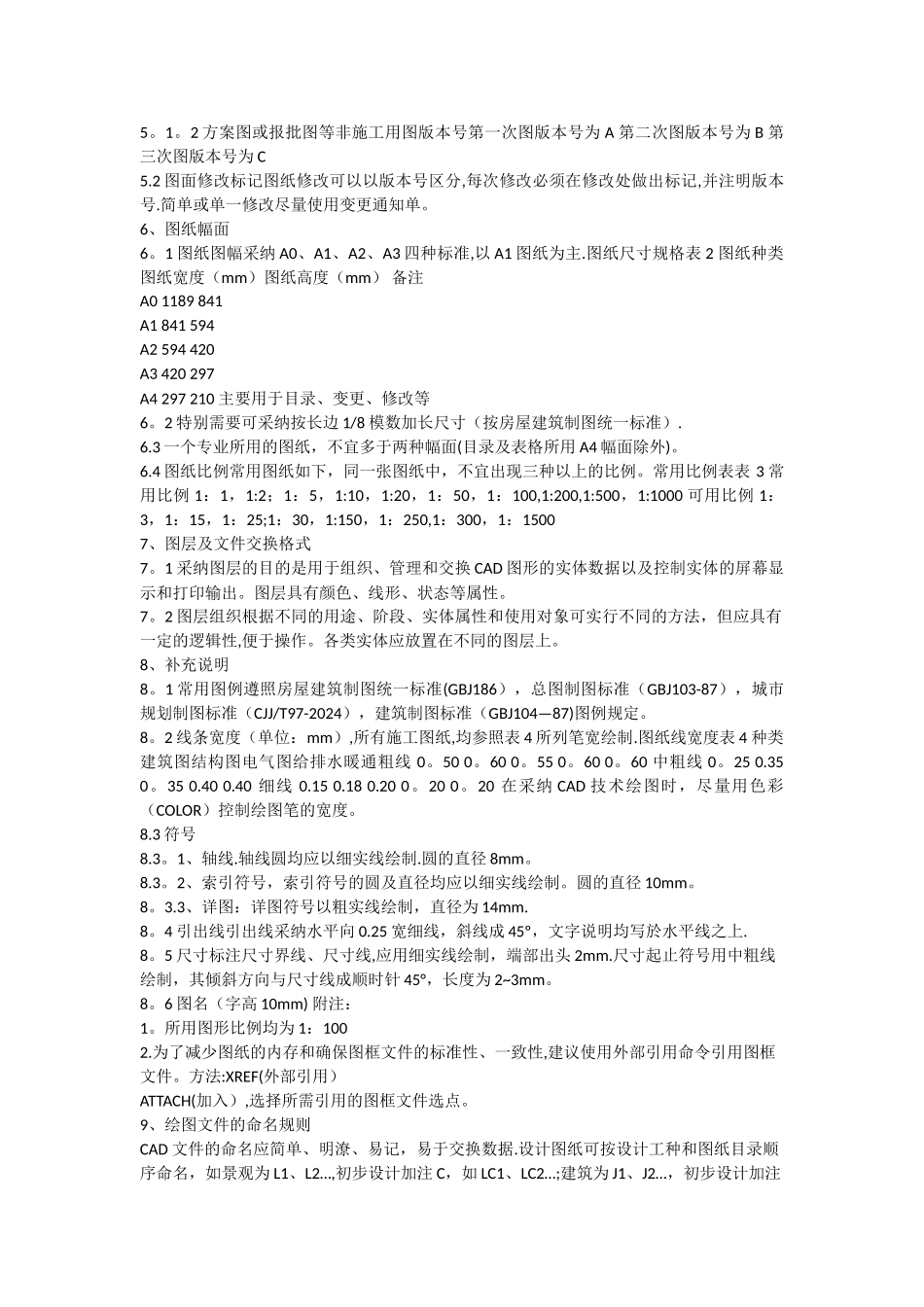 建筑施工图设计规范_第2页