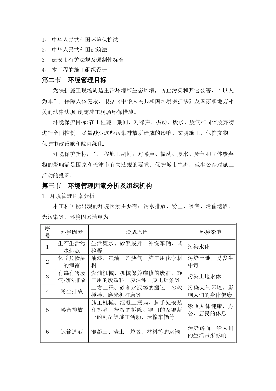 建筑施工环境保护措施及方案_第2页
