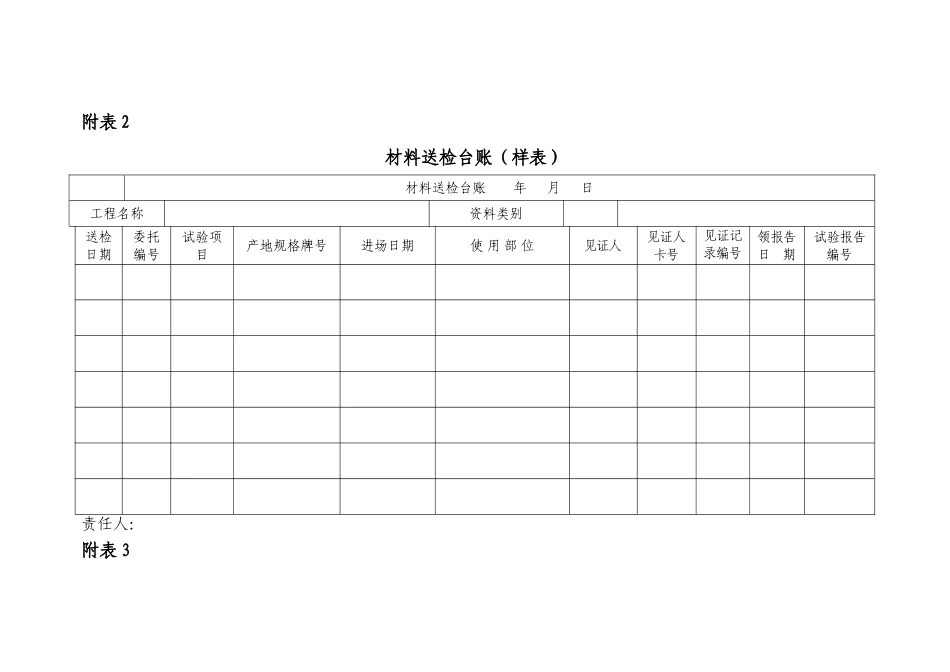 建筑材料台账样表_第2页