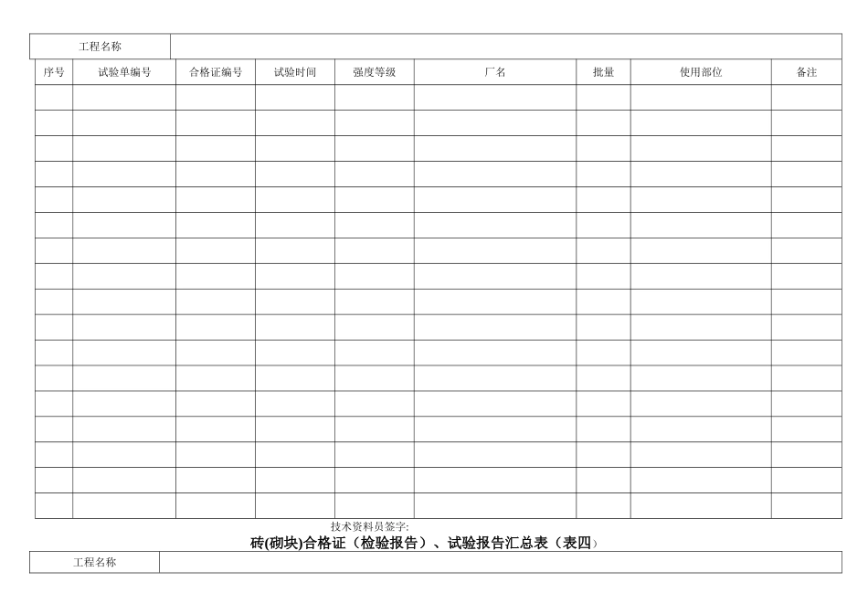 建筑材料台账汇总表_第3页