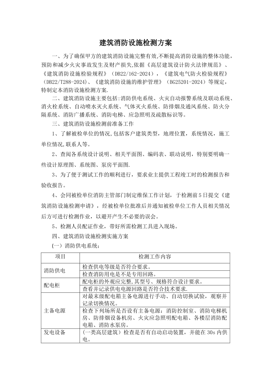 建筑消防设施检测方案_第1页