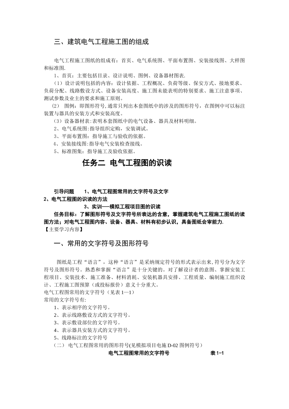 建筑电气工程图纸识读_第2页