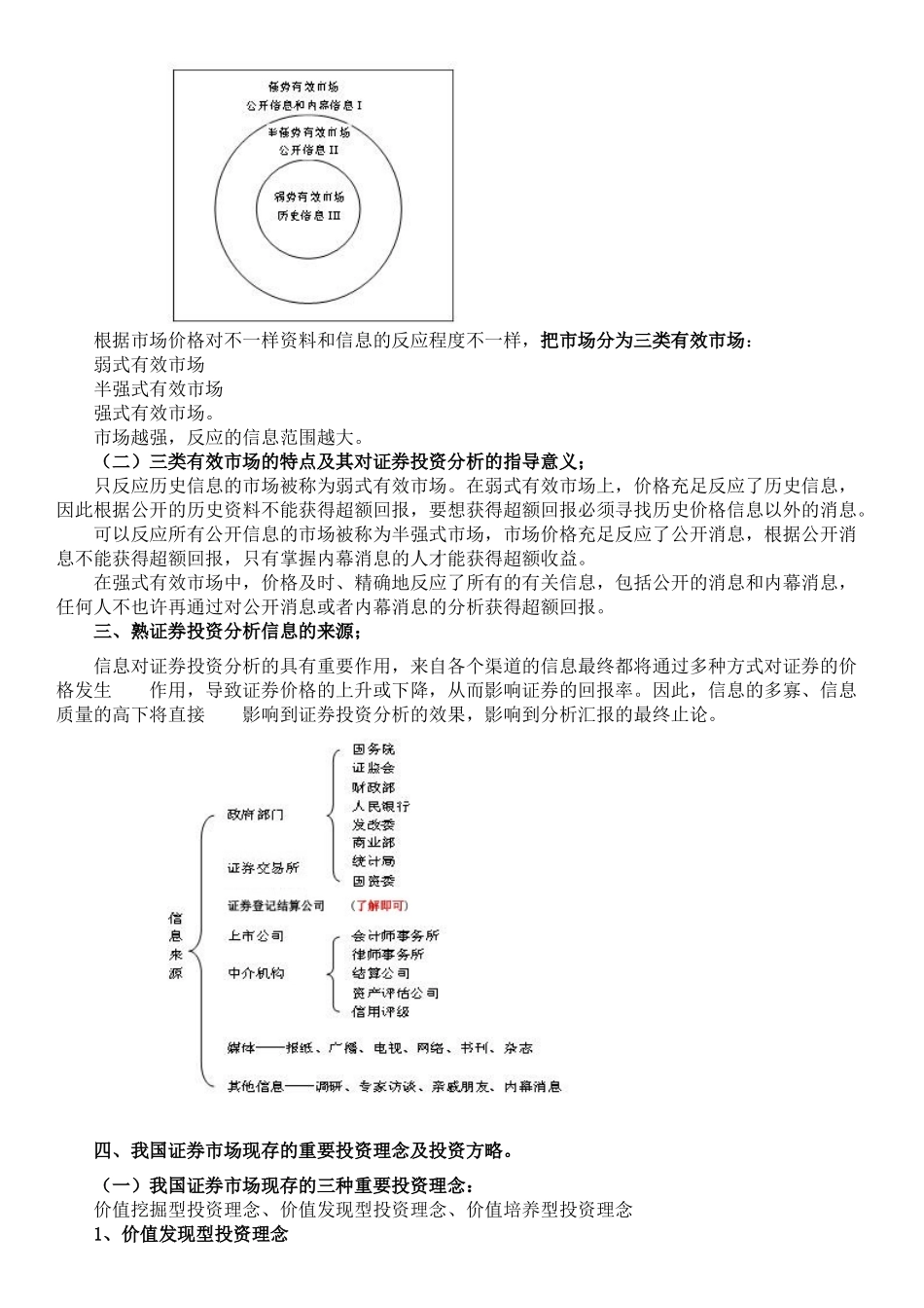 2025年证券投资分析考点分析讲义_第2页