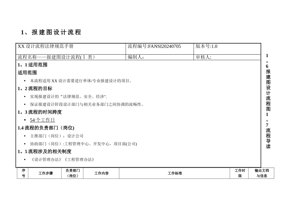 建筑设计公司工作流程手册_第3页