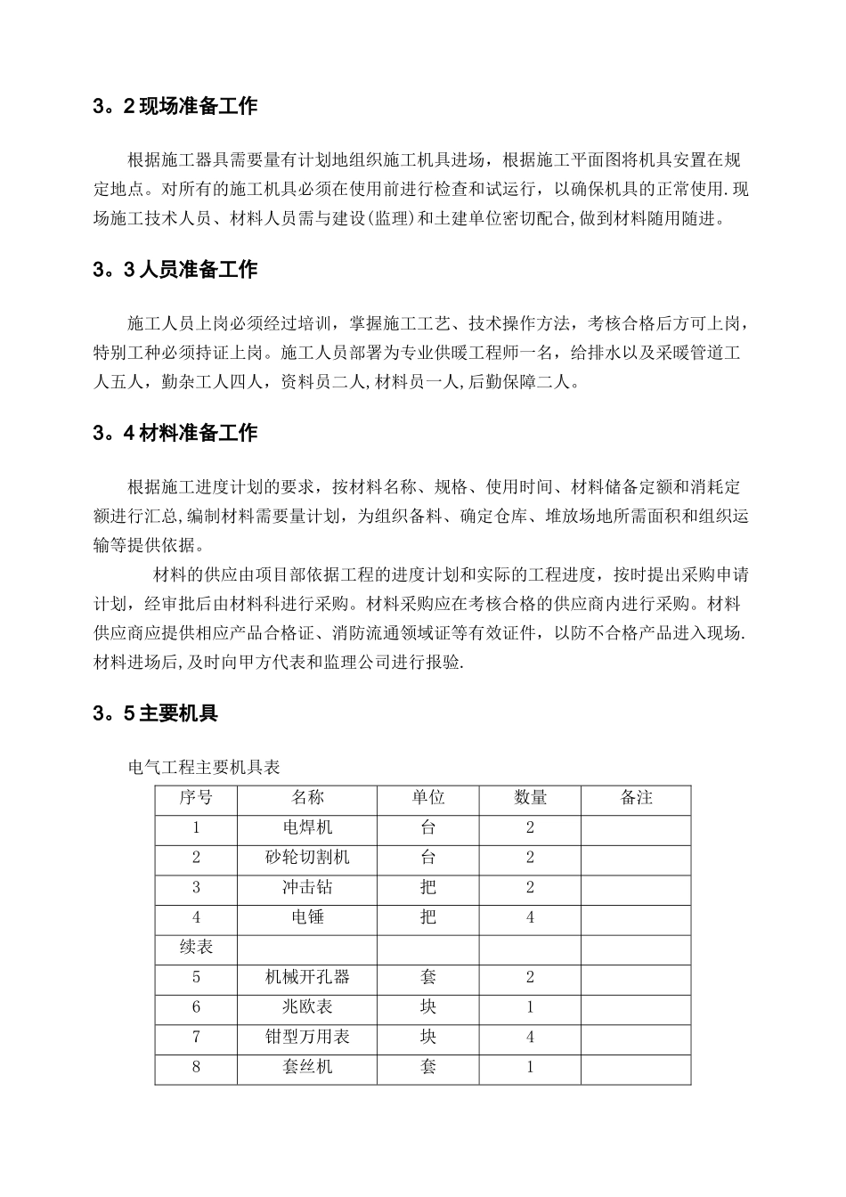 建筑采暖施工方案_第3页