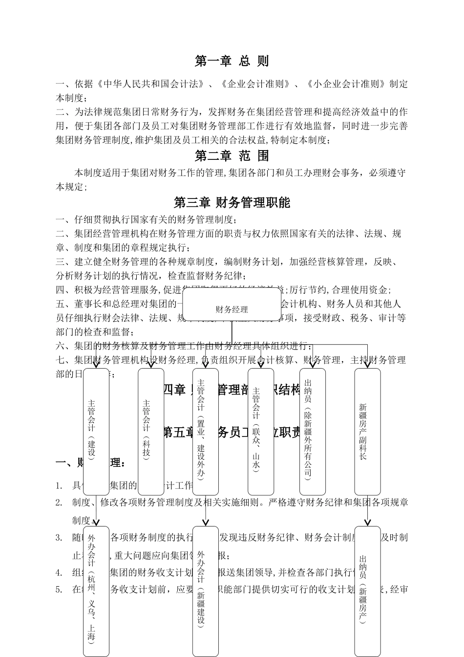 建设公司财务管理制度和流程图_第2页