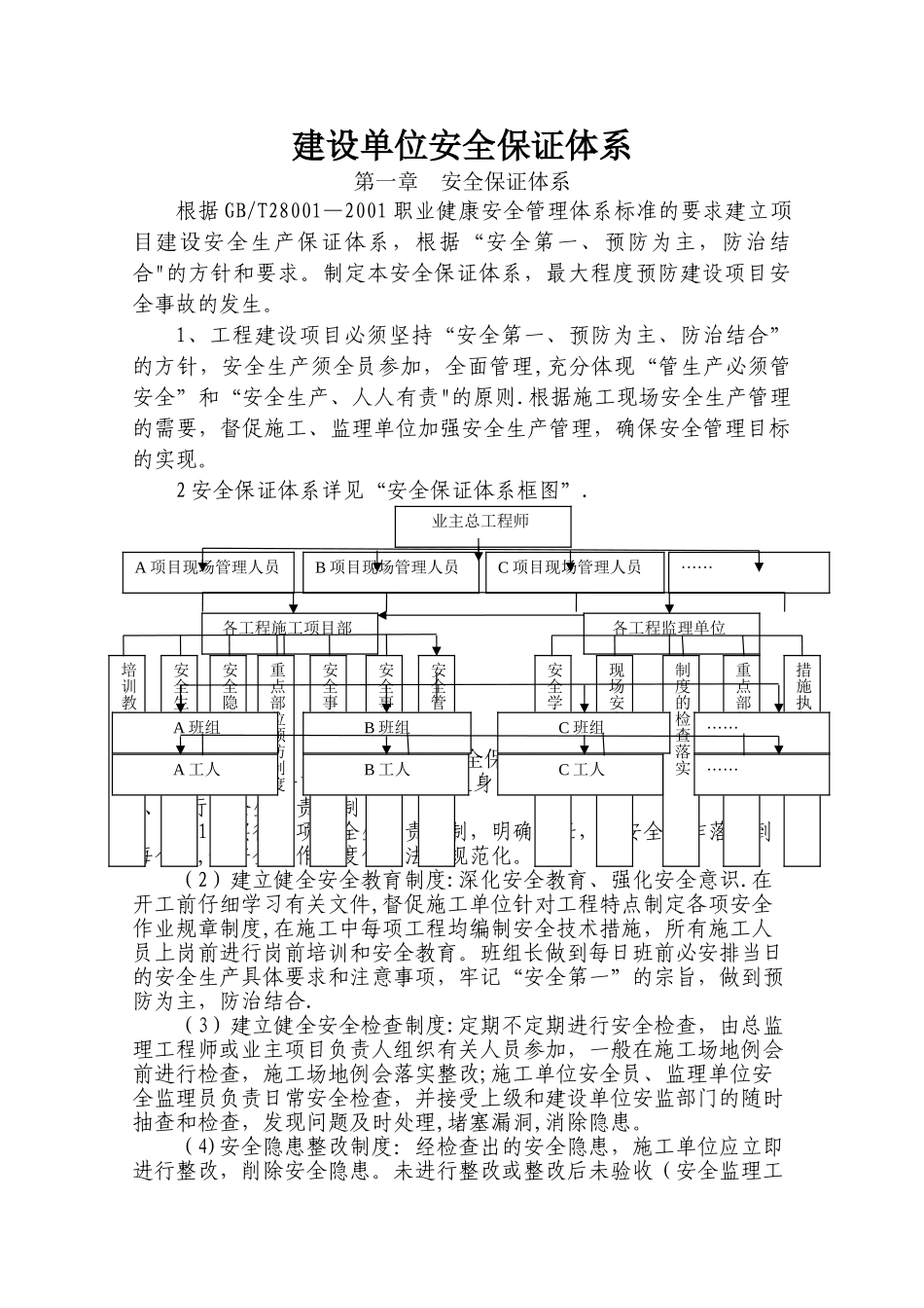 建设单位安全生产管理体系_第1页