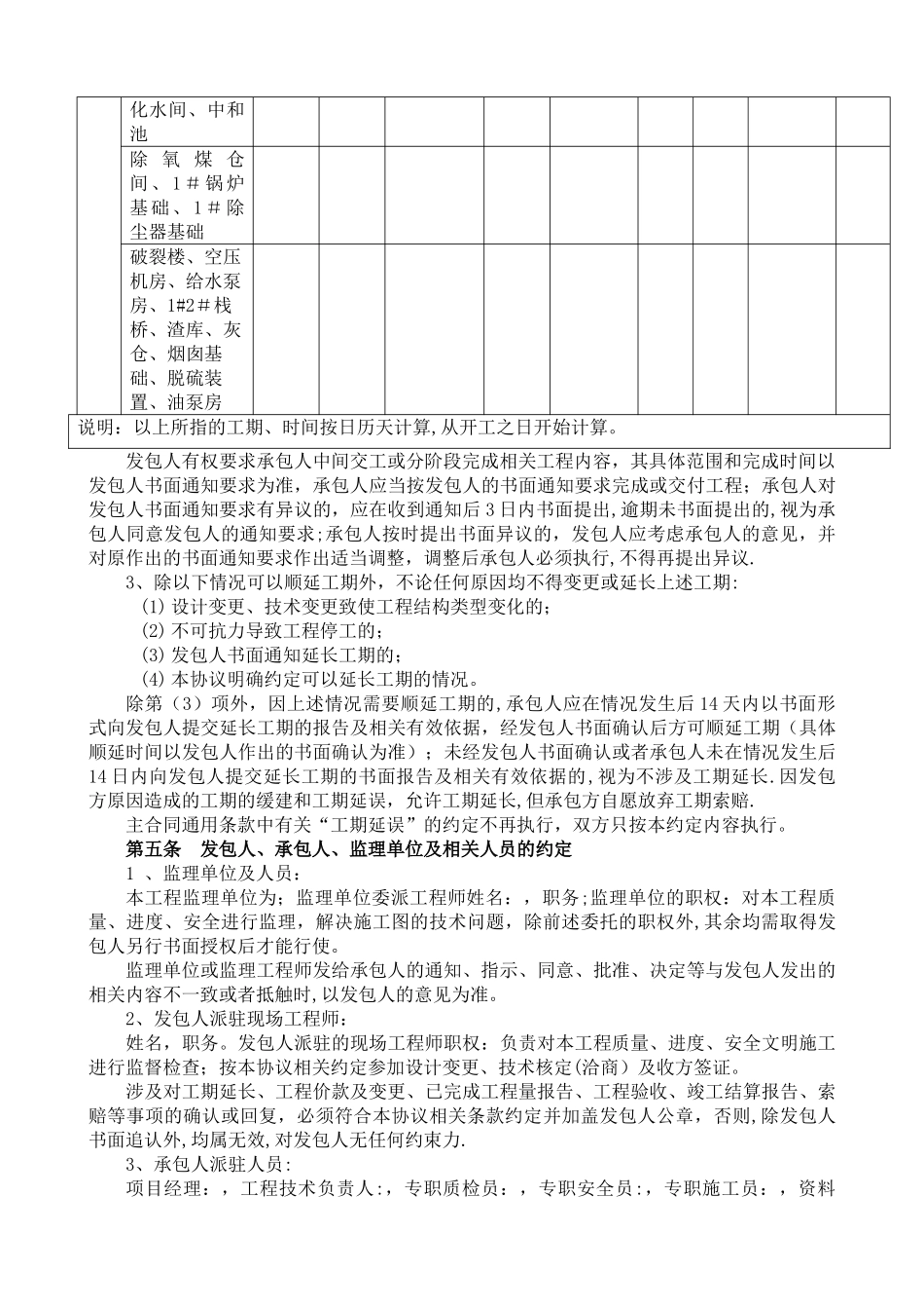 建设工程施工合同补充协议_第2页
