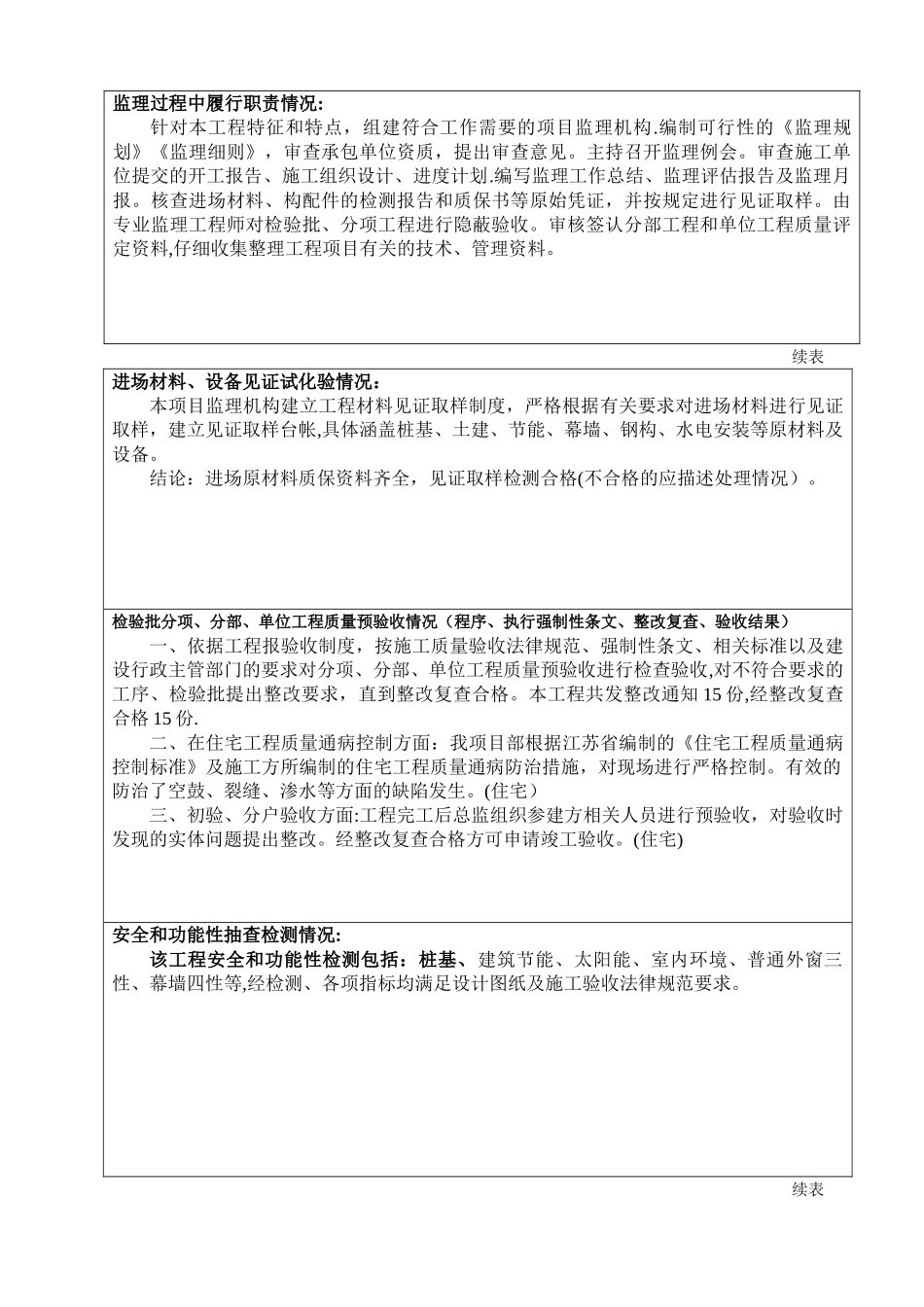 建设工程质量评估报告(杨)_第2页