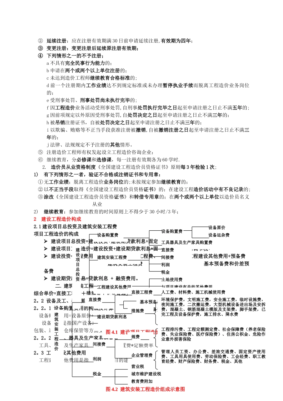 建设工程造价管理重点整理_第2页
